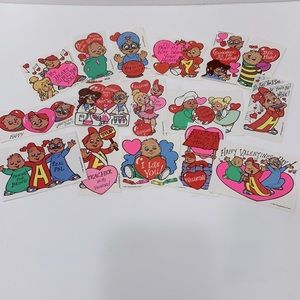 Alvin And The Chipmunks Valentines cards ephemera vintage
